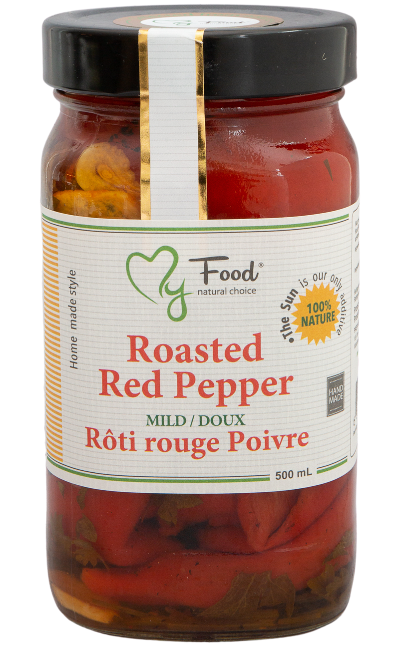 Roasted red peppers